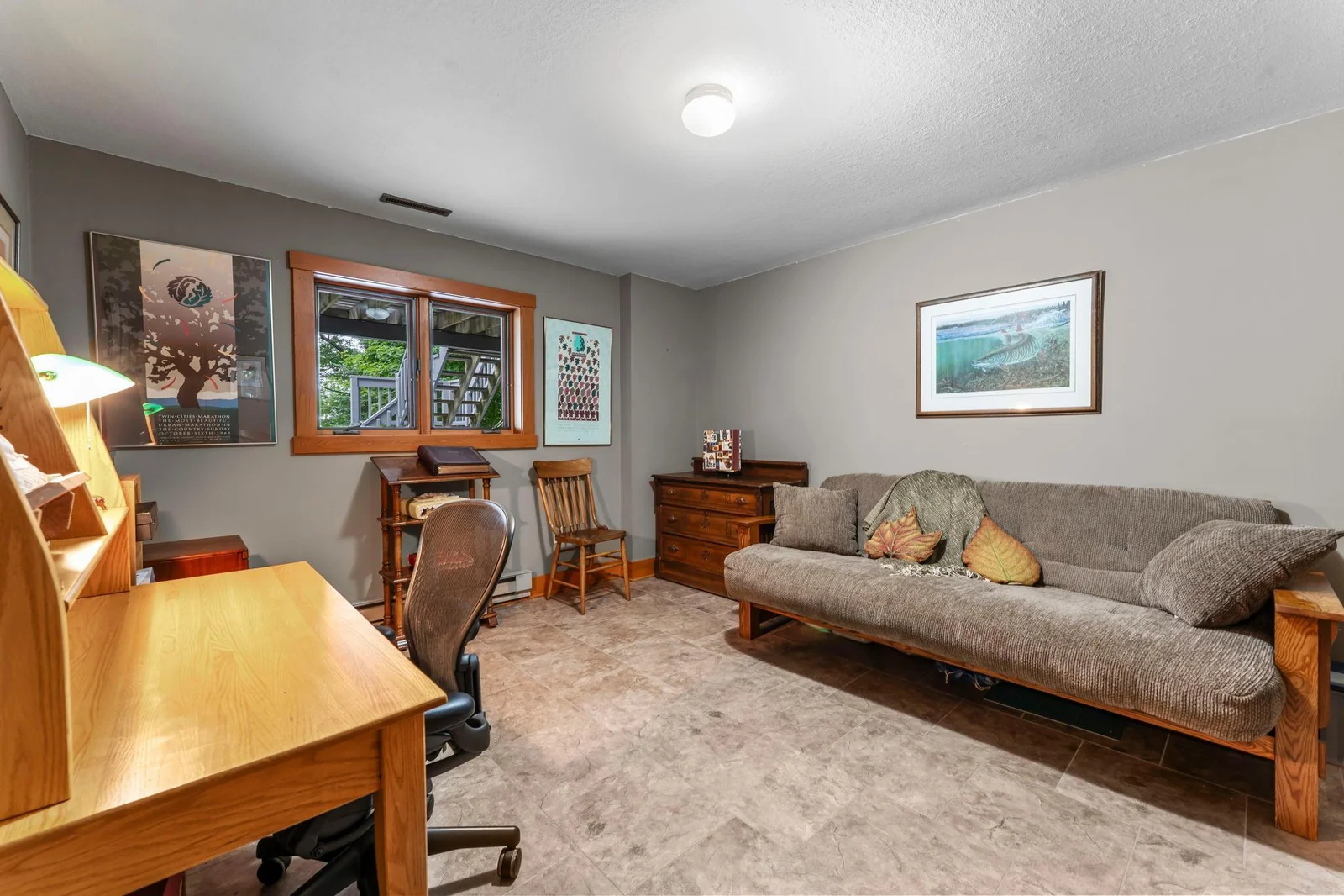 Lower level bedroom