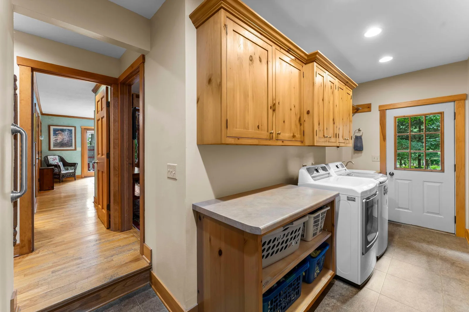 Main floor laundry