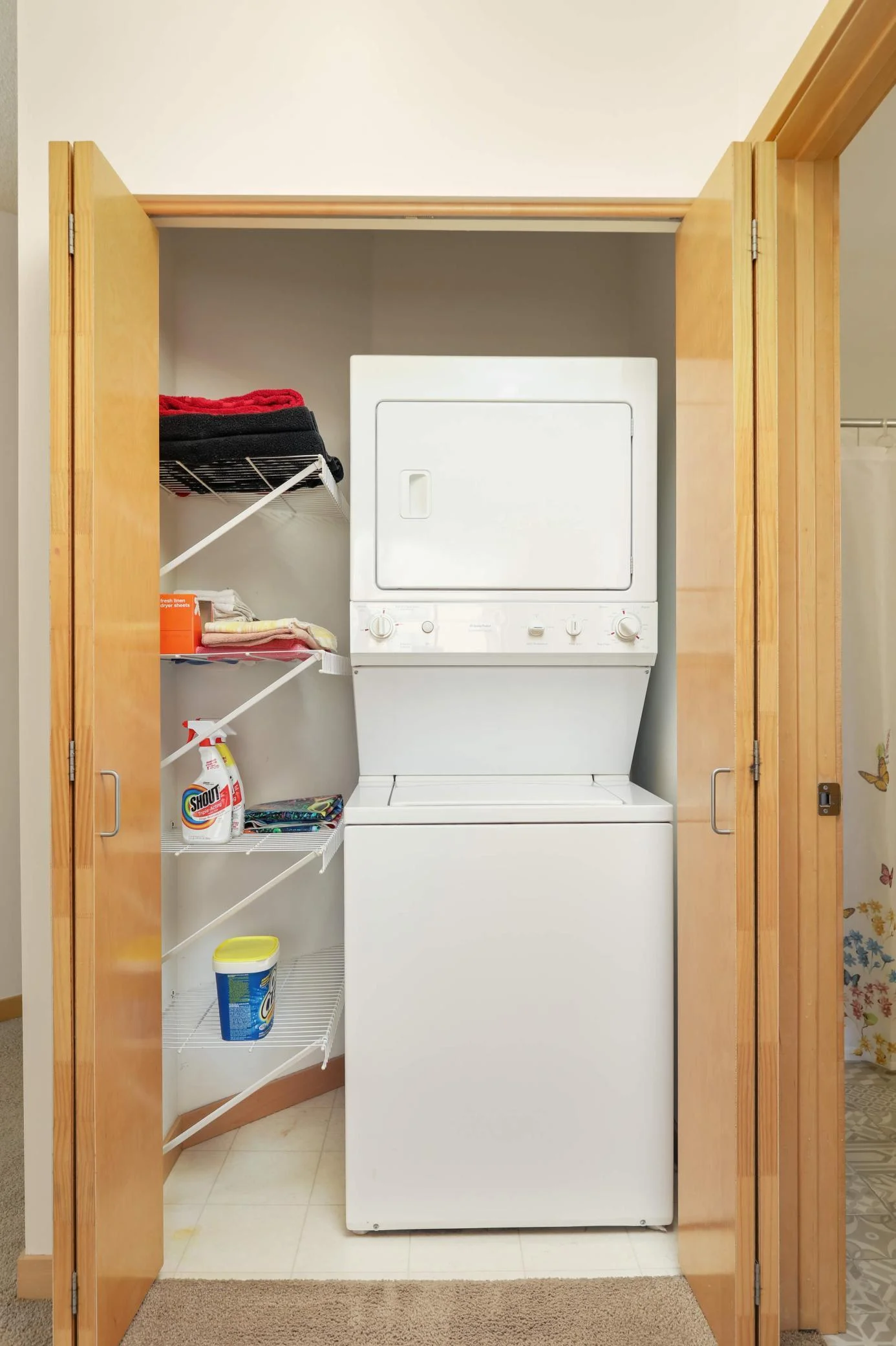 In-unit washer/dryer