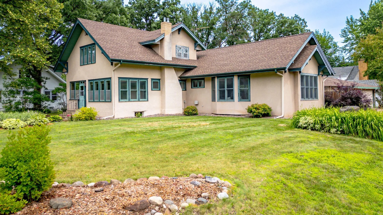 Front and Side of Home