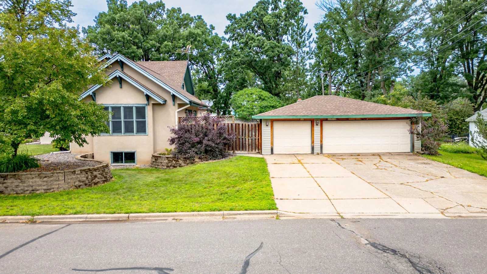 Side of Home & Garage