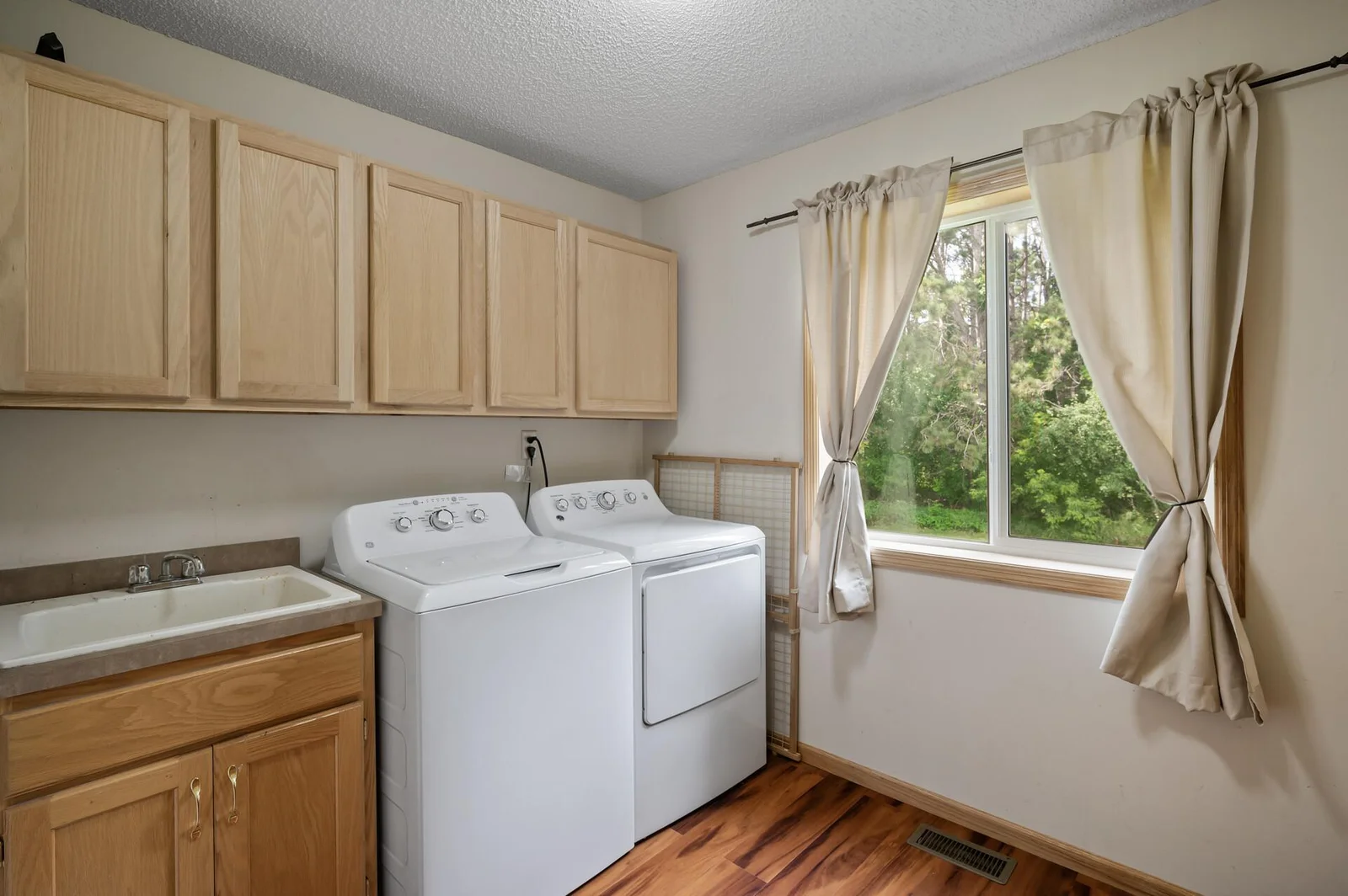 Main floor laundry room