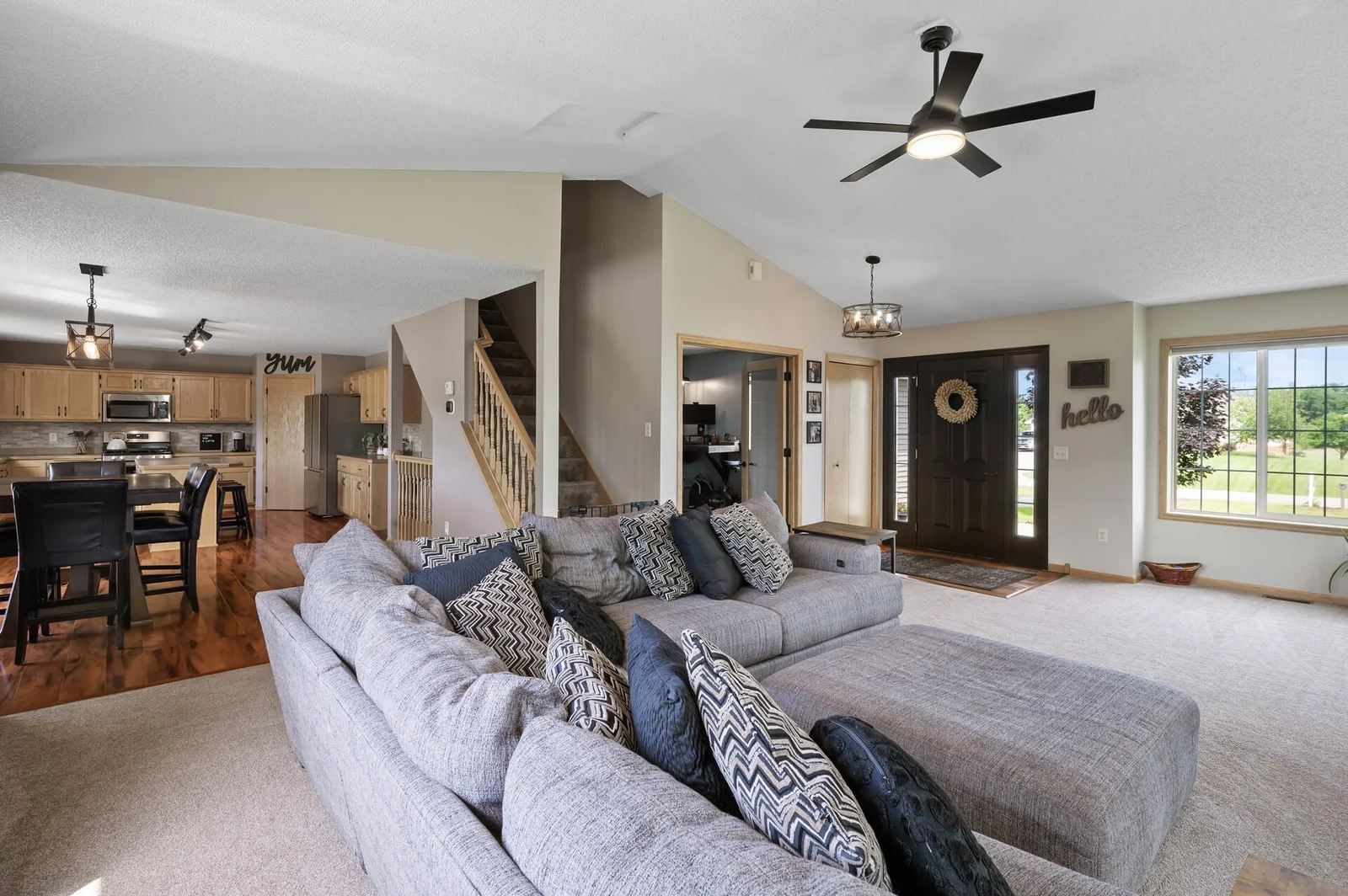 Amazing open floor plan.