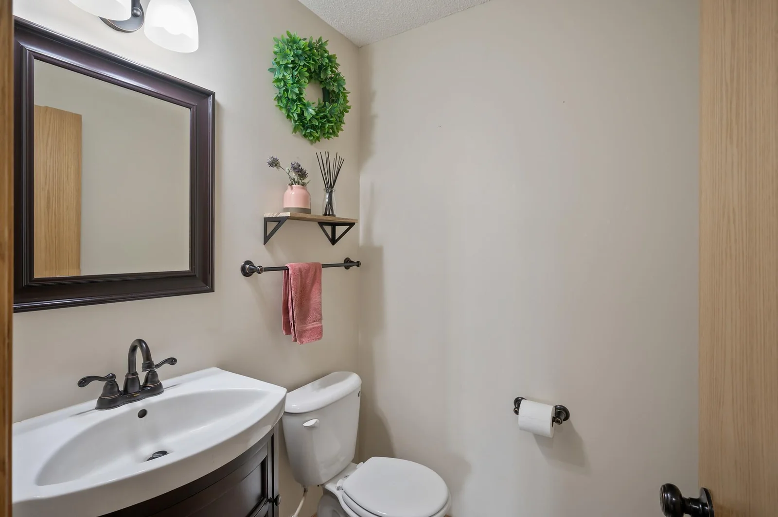 Main floor powder bathroom.
