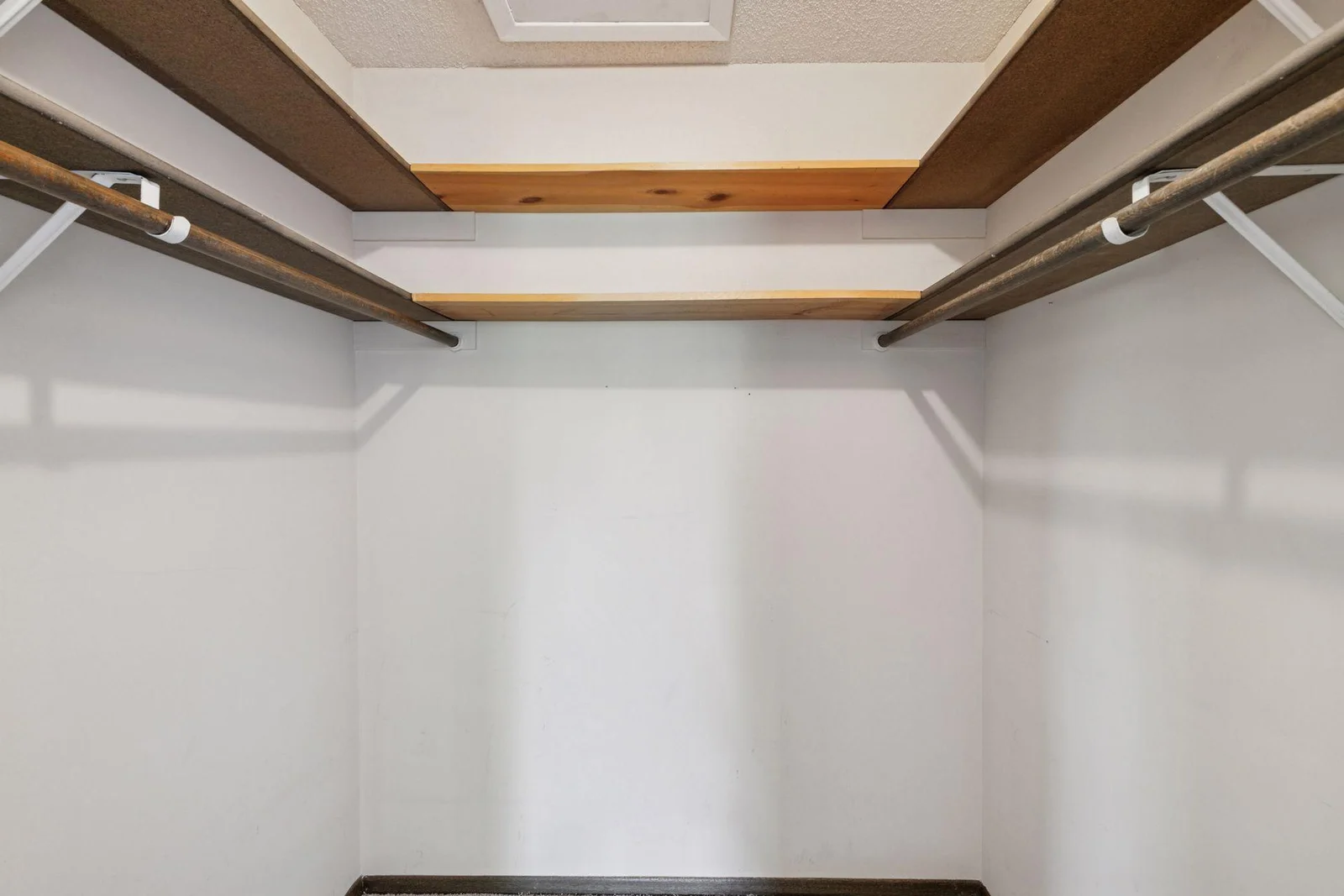 Primary walk in closet