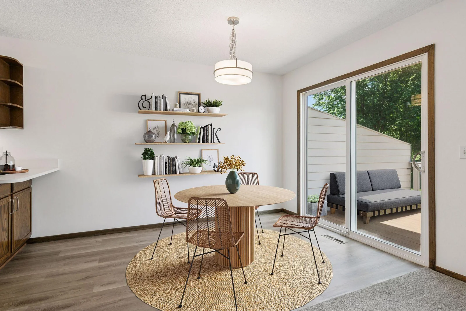 Enjoy dinner and views from the dining room
