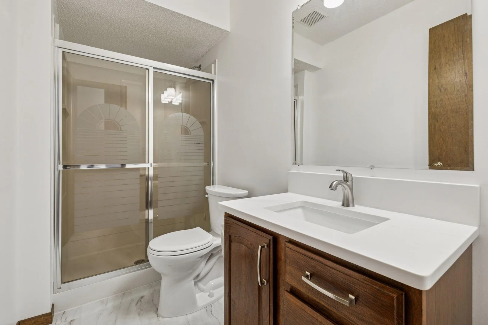 3/4 lower level bathroom