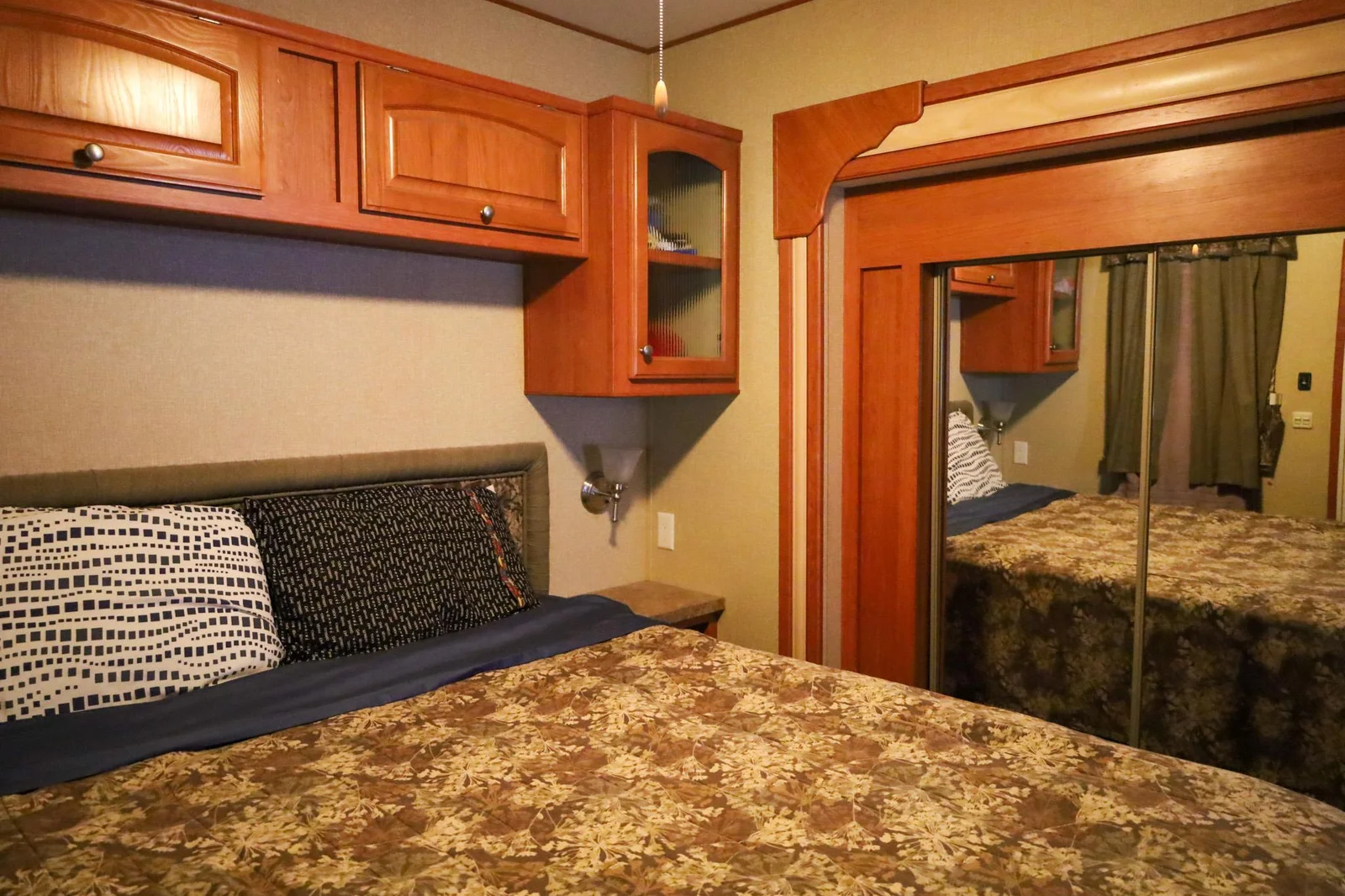 Queen BD with double closets