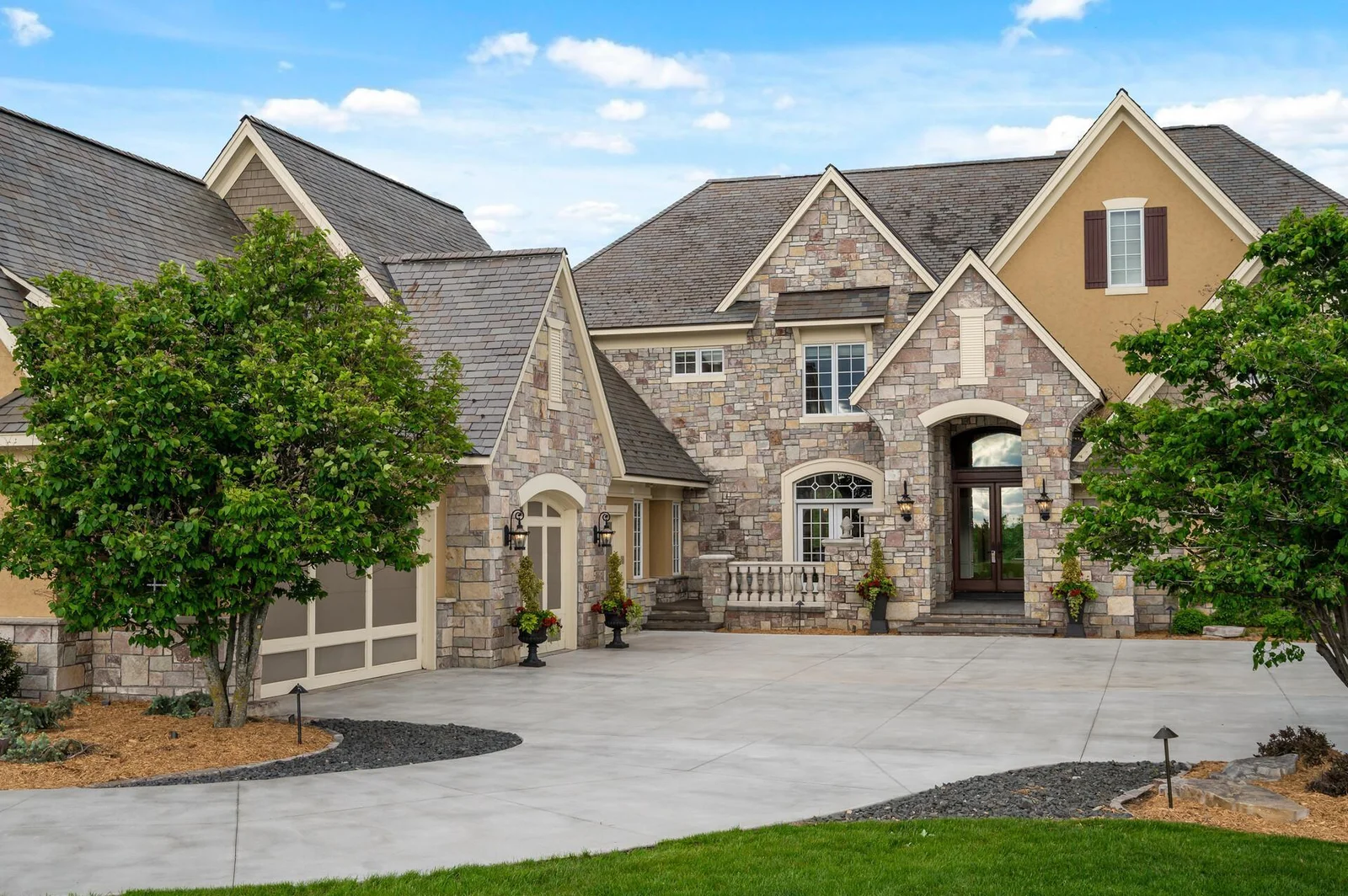 Grandeur and elegance await at this beautiful home.