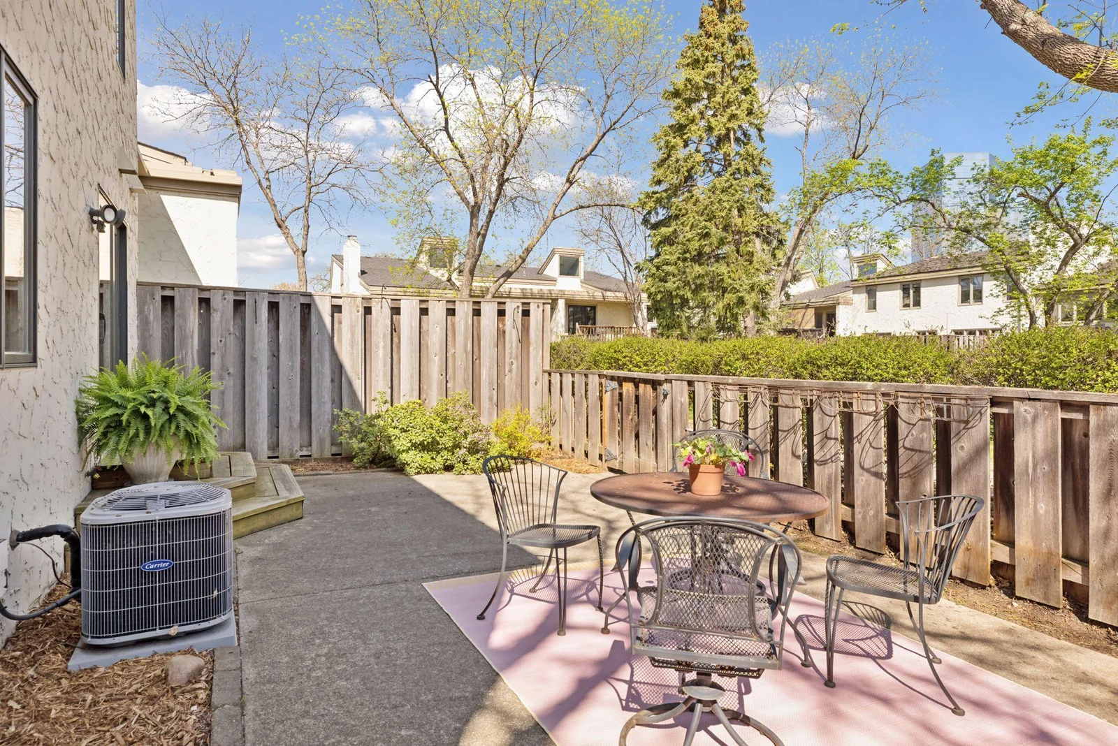 Private backyard - fully fenced
