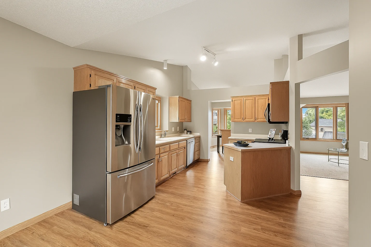 Main level kitchen - Virtual rendition of how it will look completed