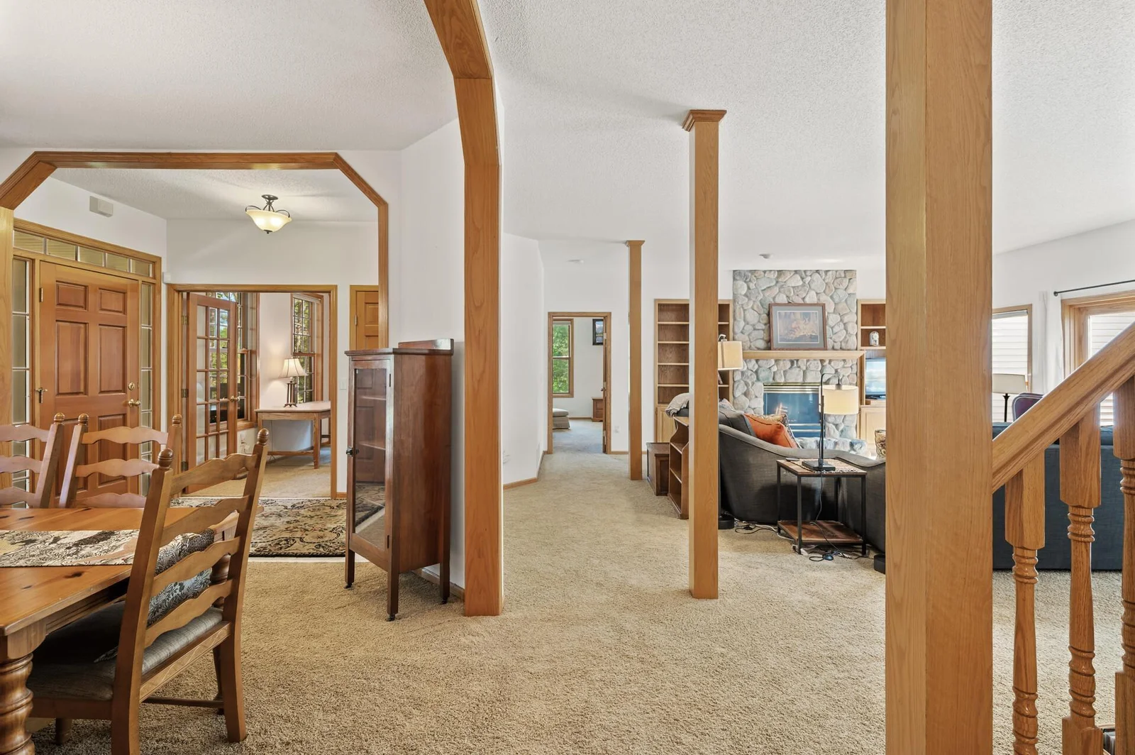 Open concept living room