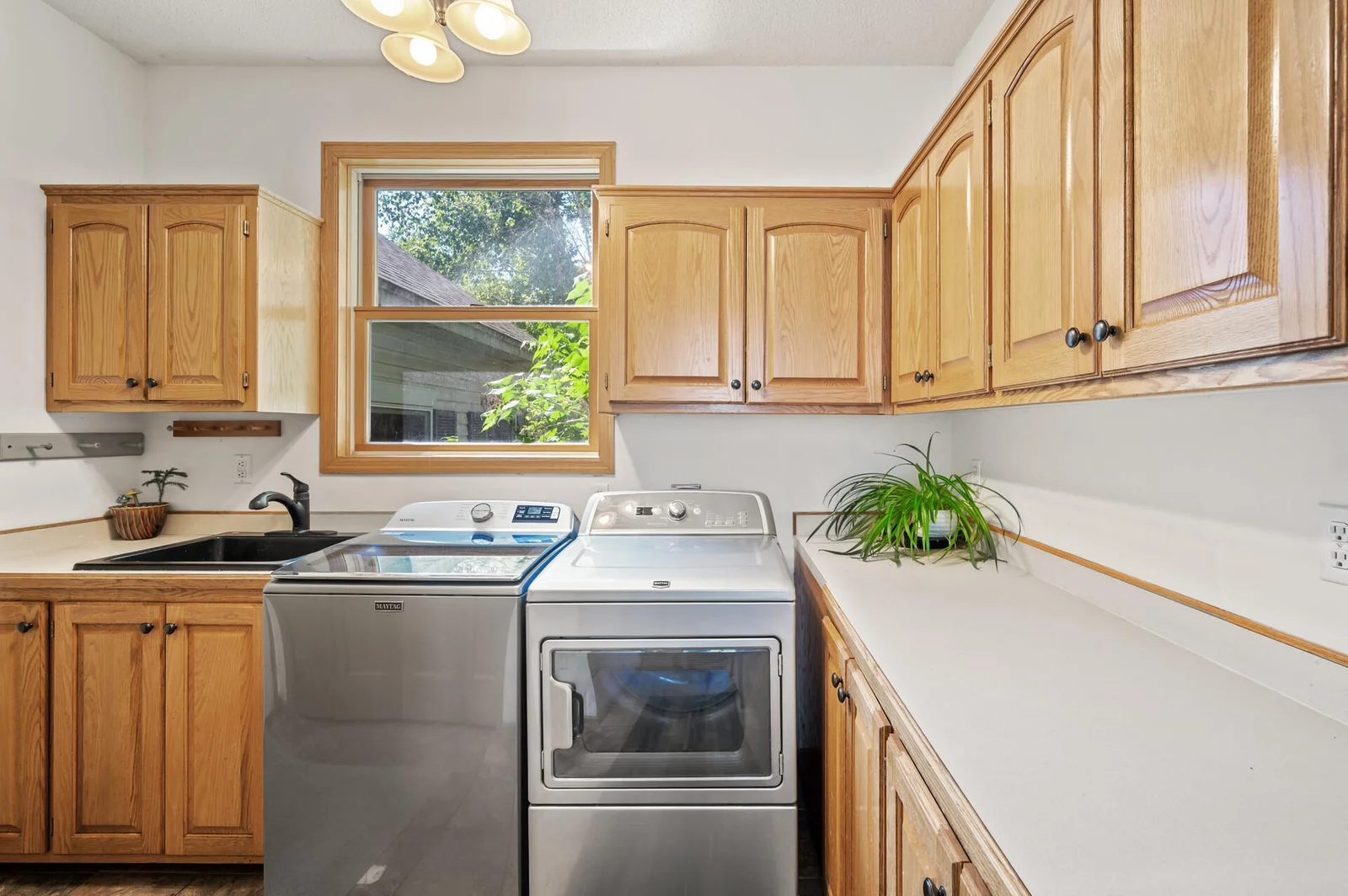 Main floor laundry room