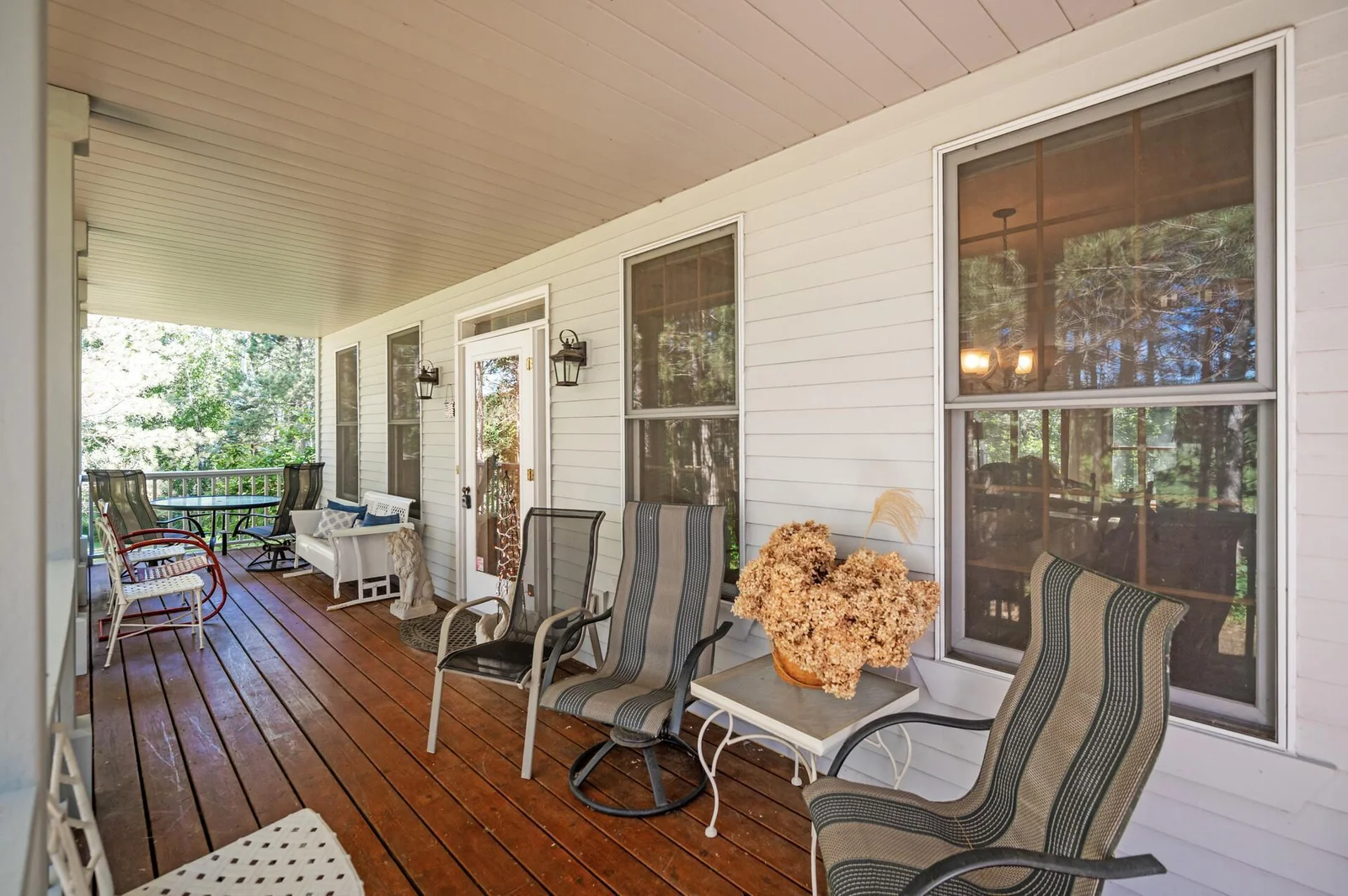 Beautiful porch for enjoying the front of your property