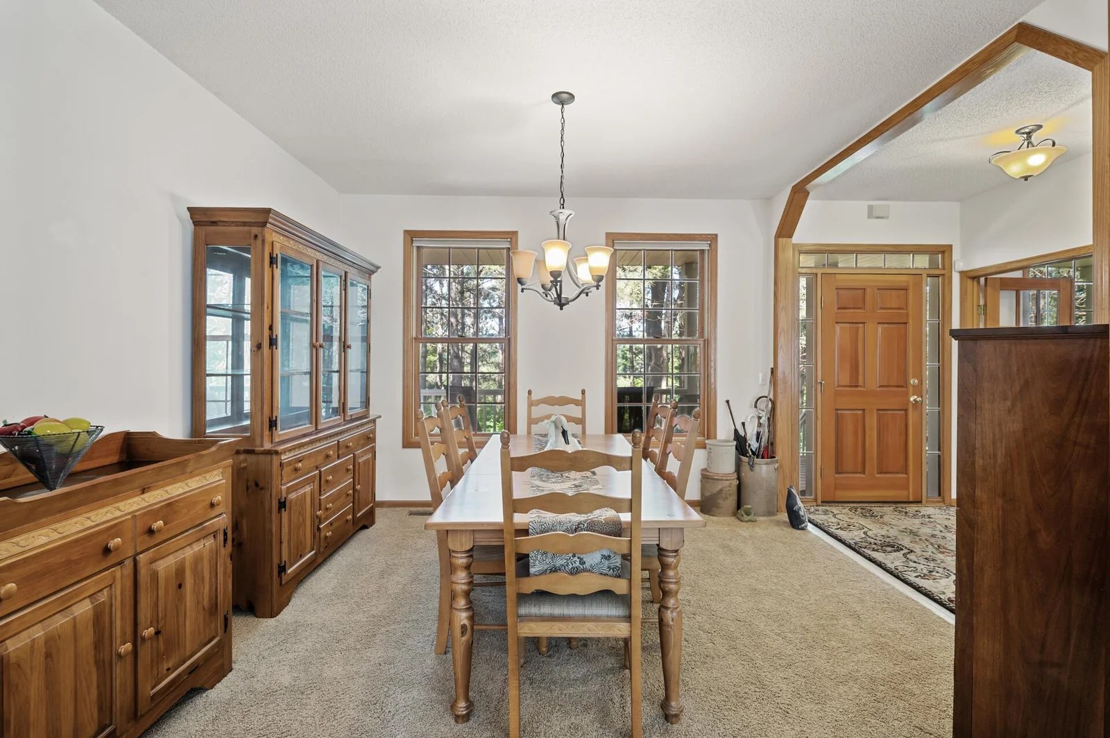 Formal dining room, perfect for family meals
