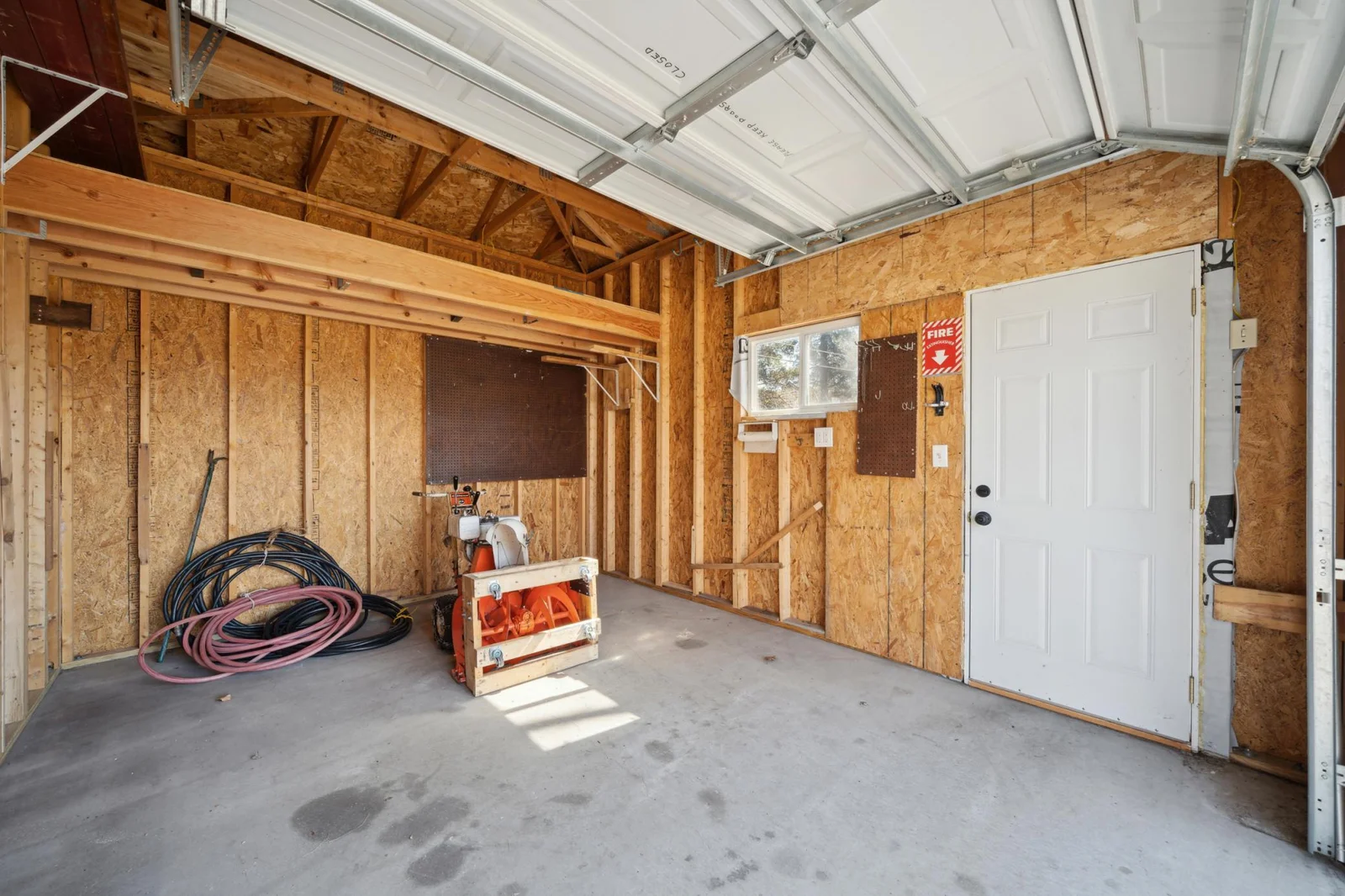 16. View from  the garage entrance to the lower level