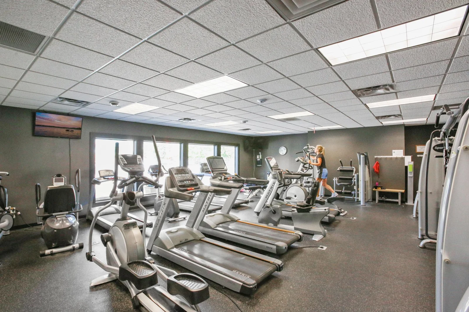 Gym and exercise facility