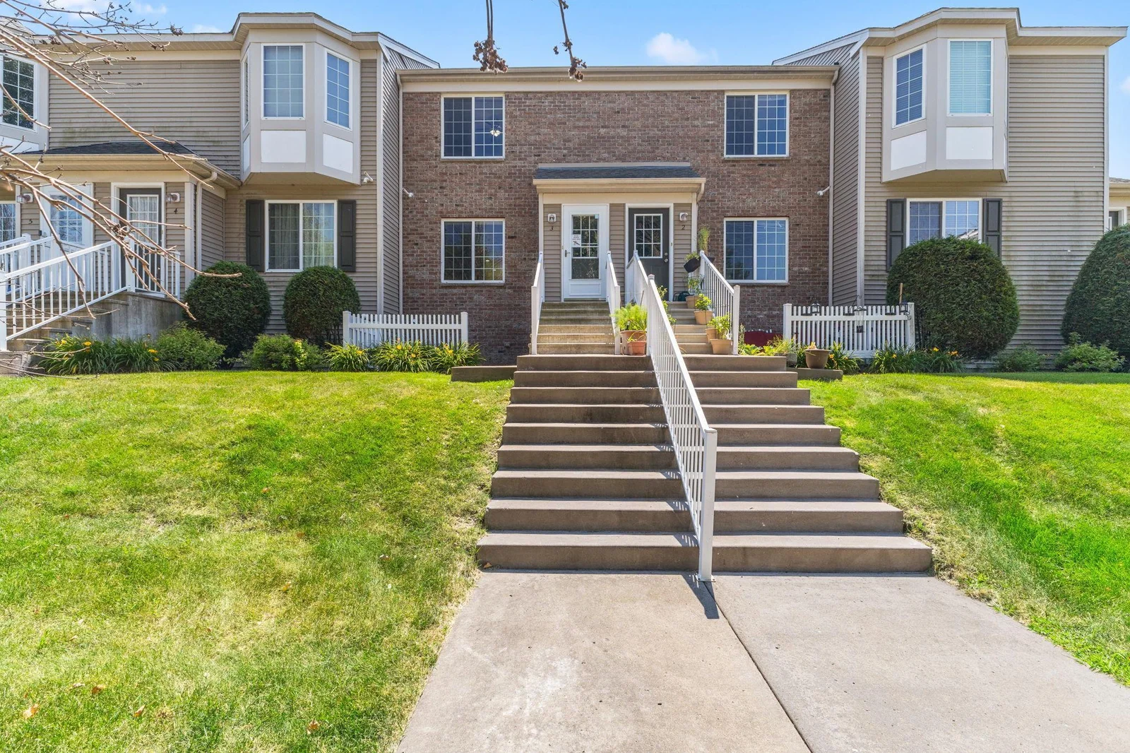 Main Elegant Brick Entryway to Home