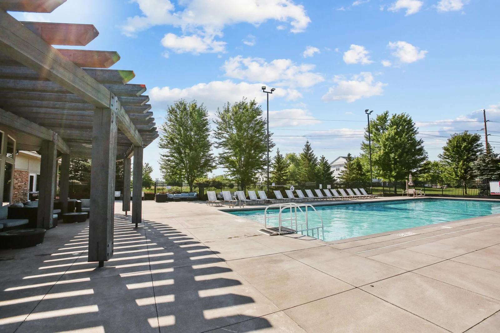Pool Area Ideal for Summer Fun