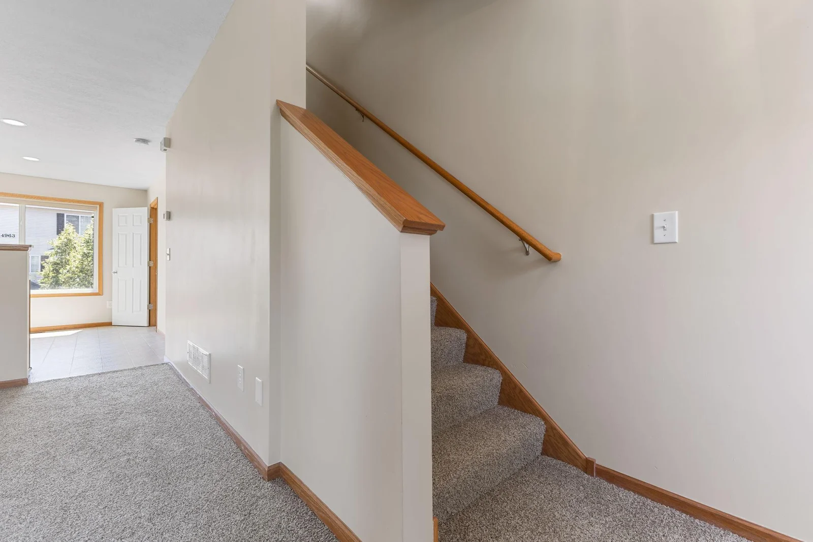 Main Level Stairs to Upper level