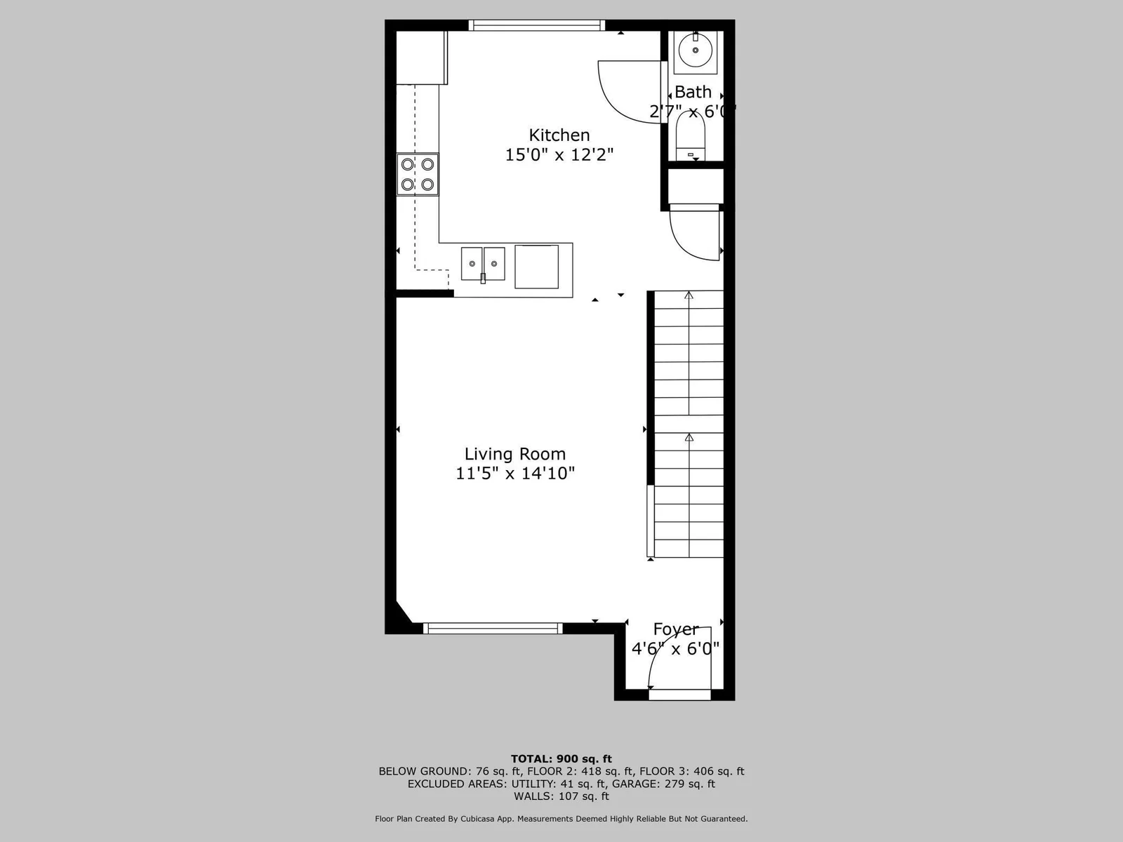 Main Level Floor Plan