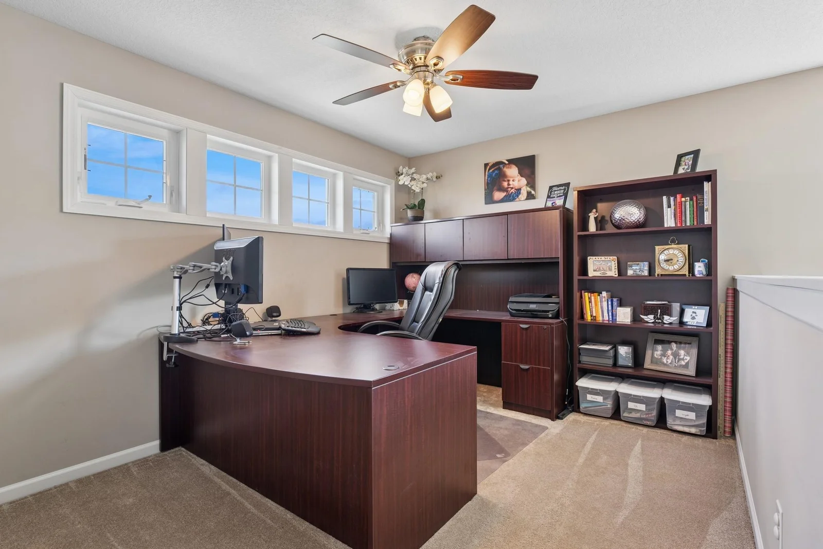 Large loft at the top of the stairs. So much room in this house.