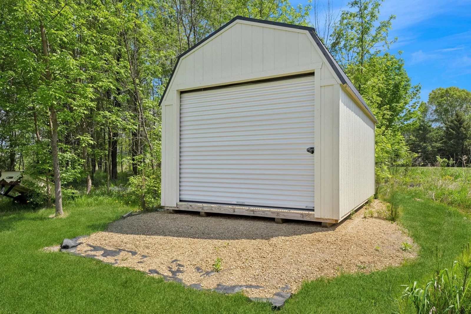 Huge storage shed