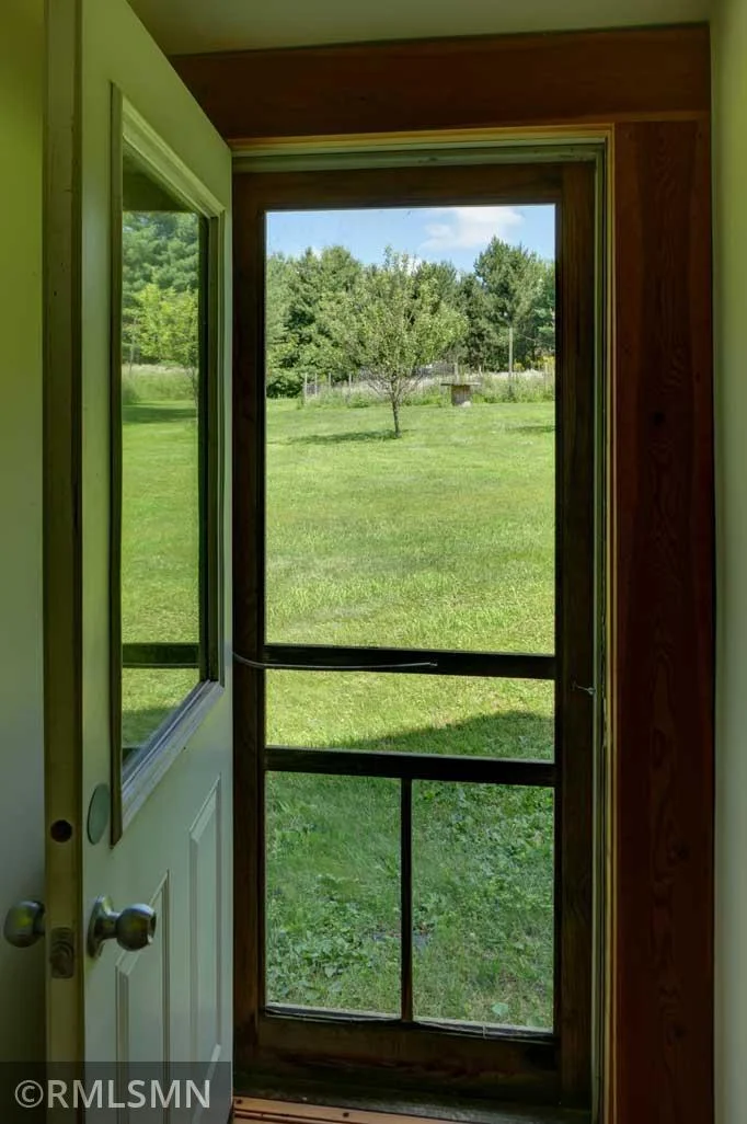 Back entry.