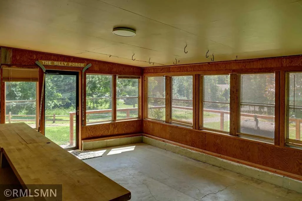 Three season porch.