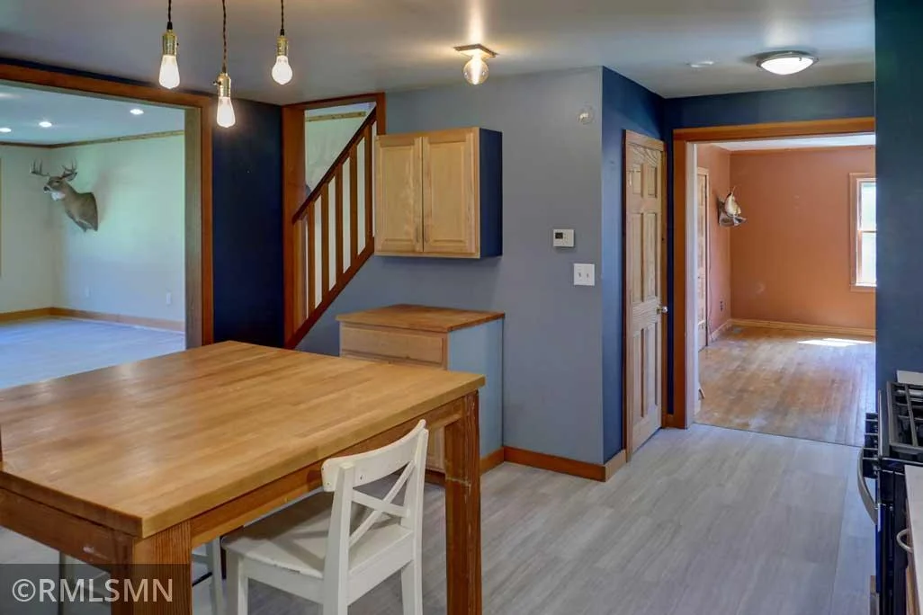 Looking towards dining room and living room.