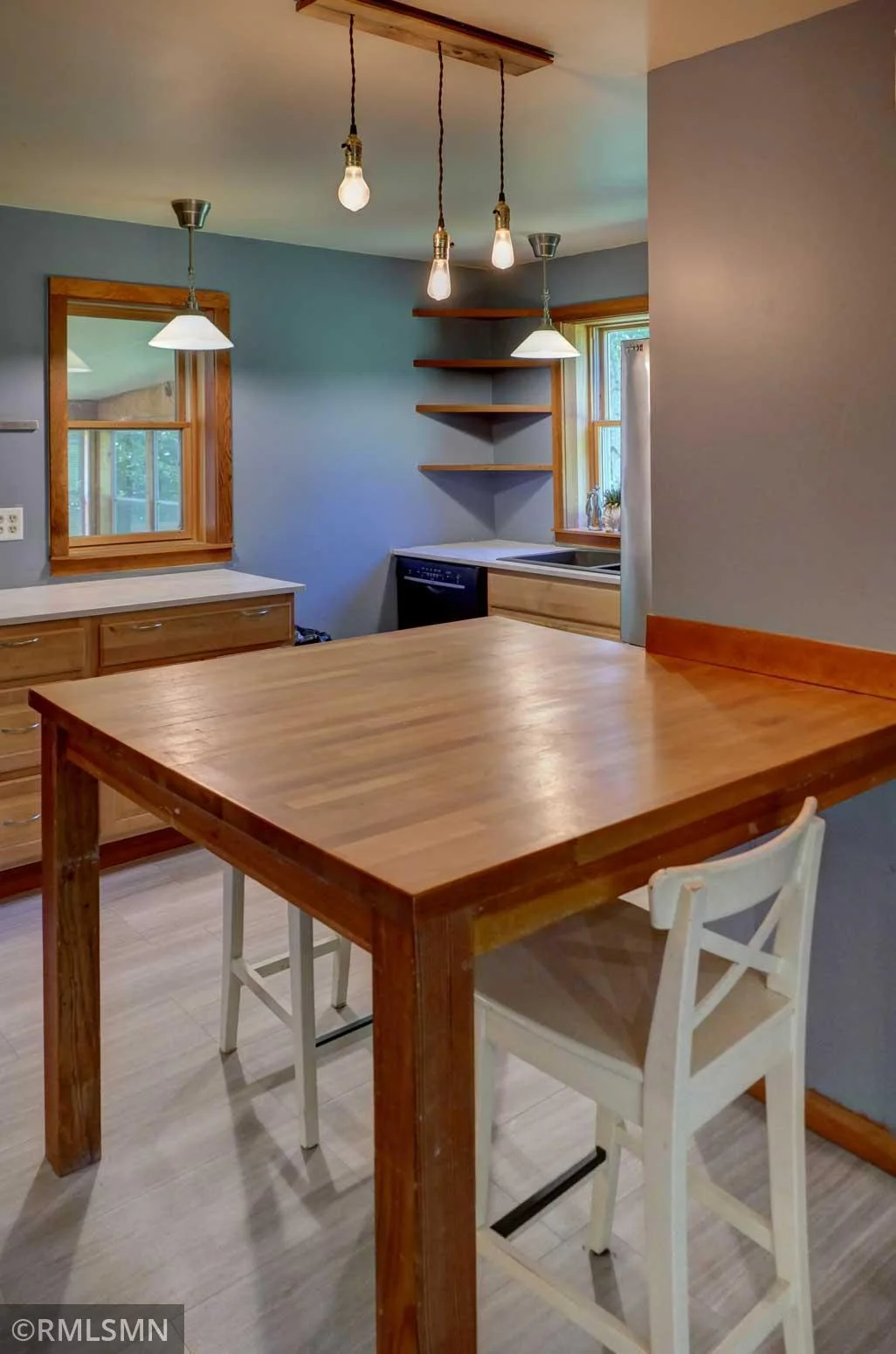 Built in table.