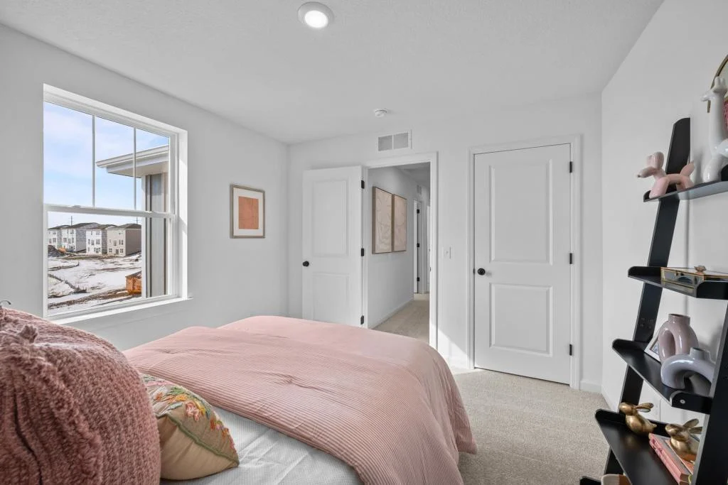 Bedroom 3. This picture is from the Model Home.