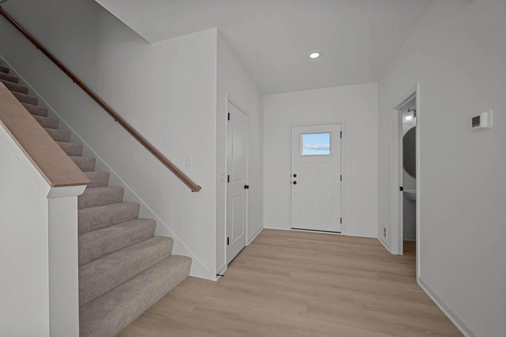 A wide, welcoming entry way.
