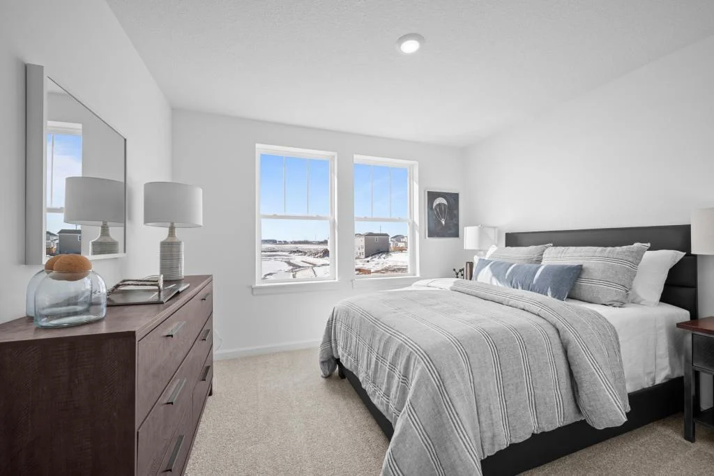 Bedroom 4. This picture is from the Model Home.