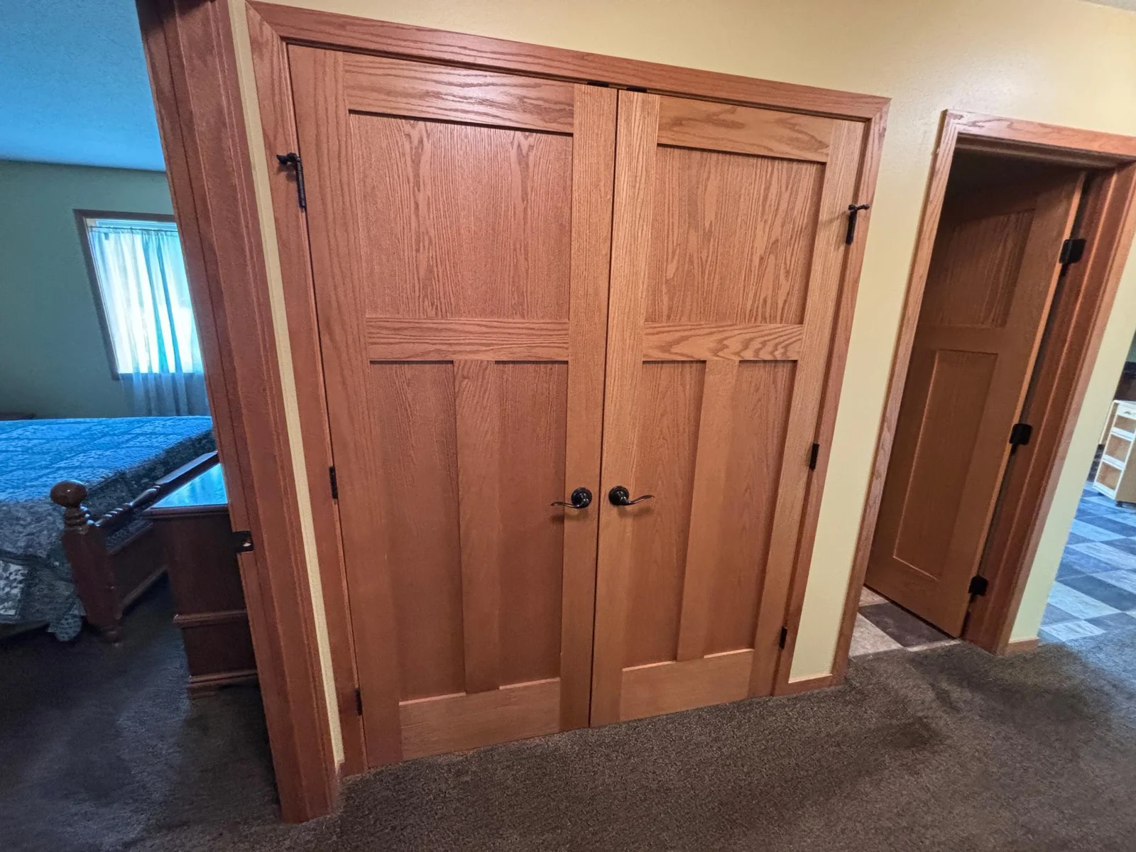 Hallway closet Gorgeous doors