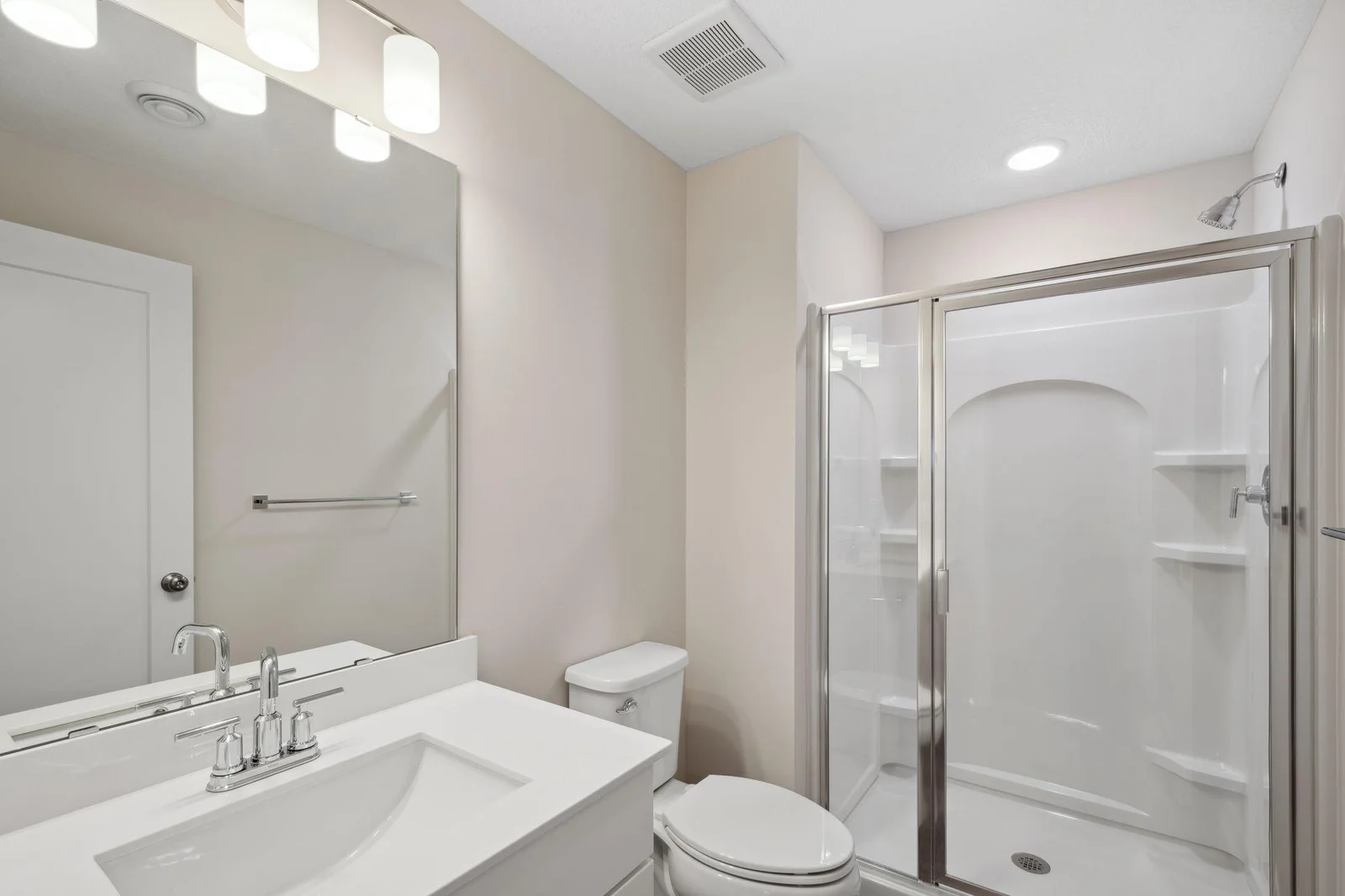 Lower level bathroom
