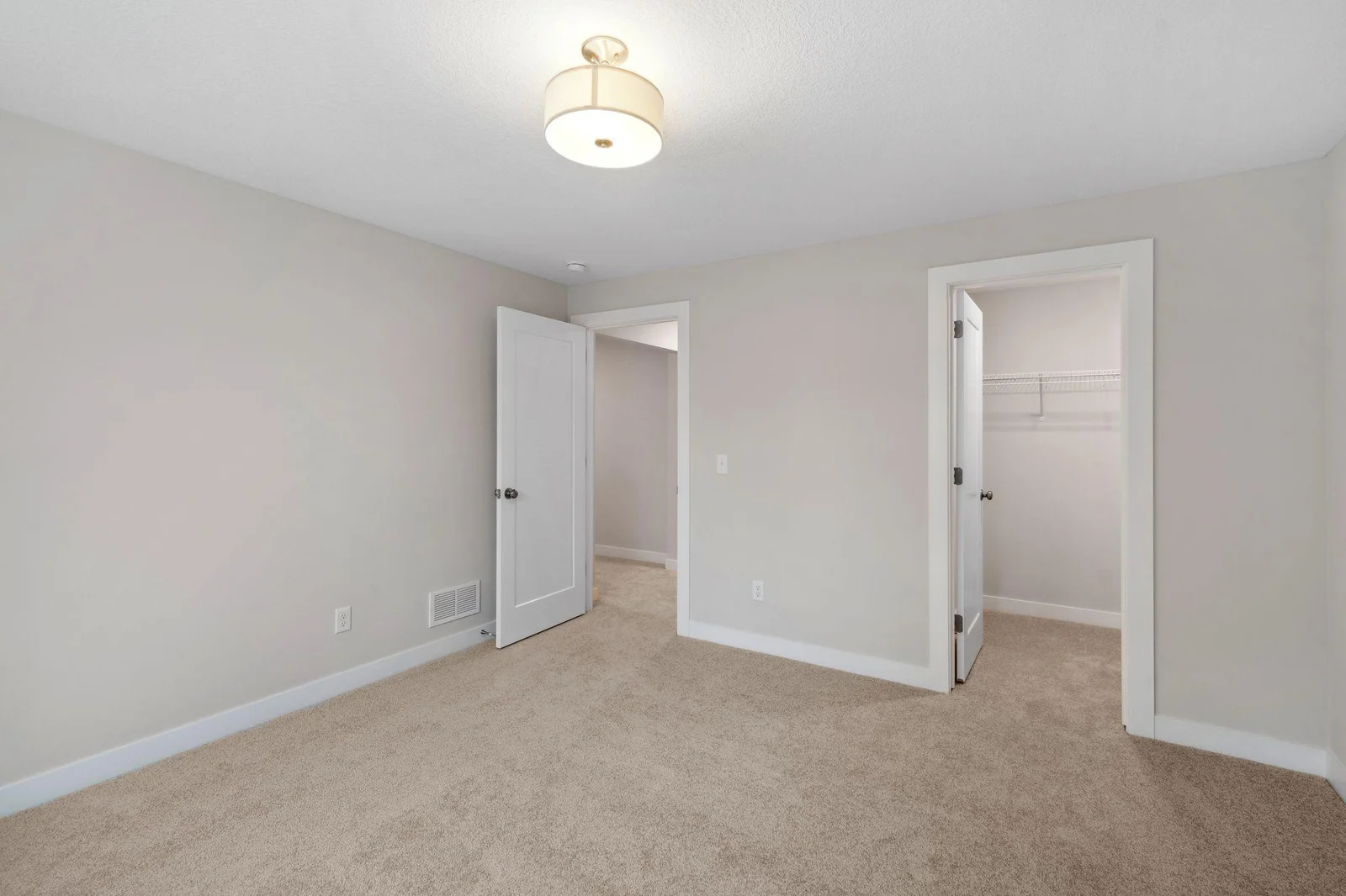 Lower level third bedroom