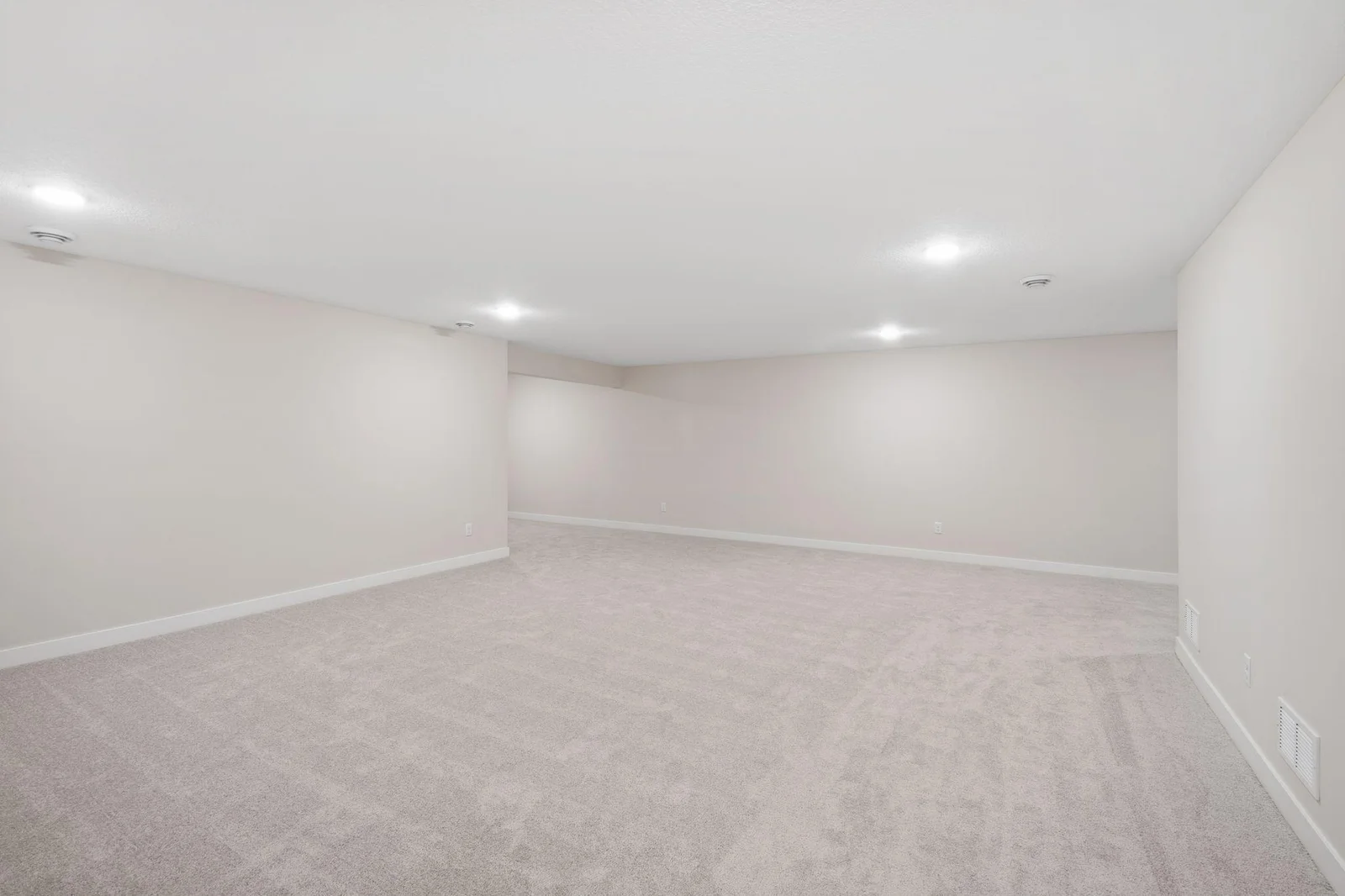Lower level family room