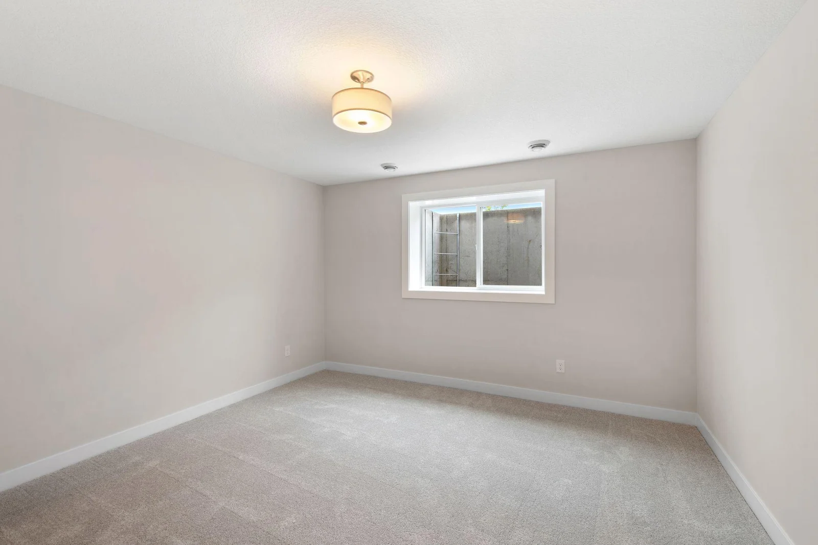 Lower level third bedroom
