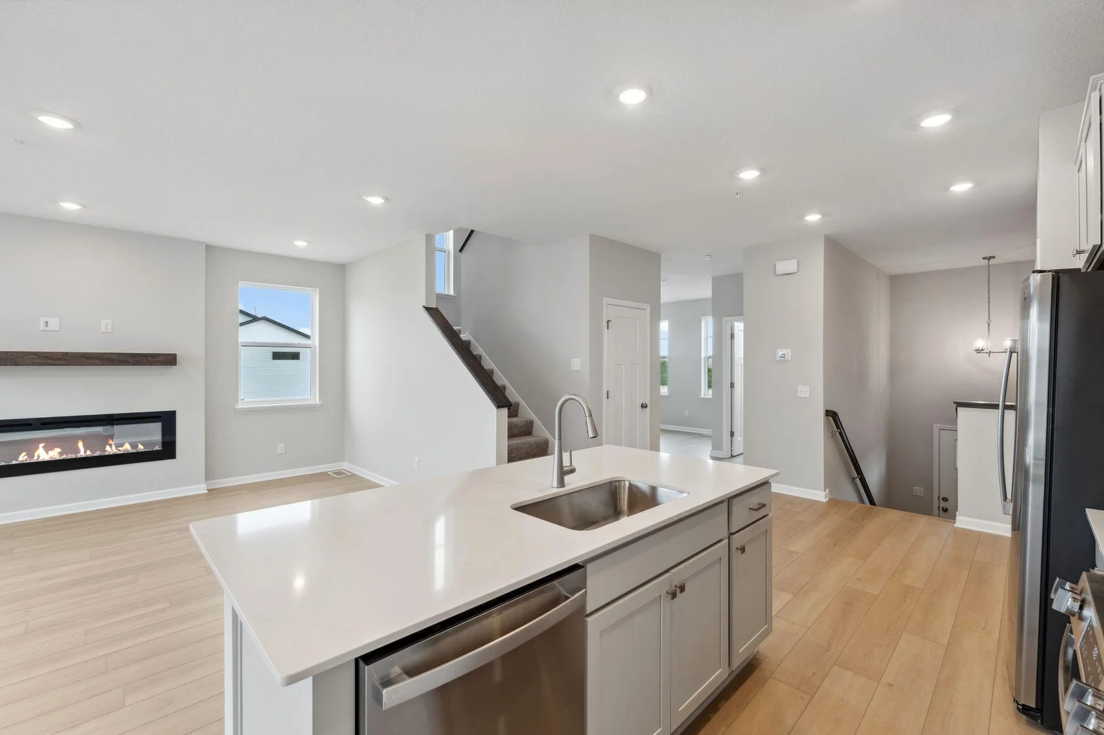 Open concept floorplan