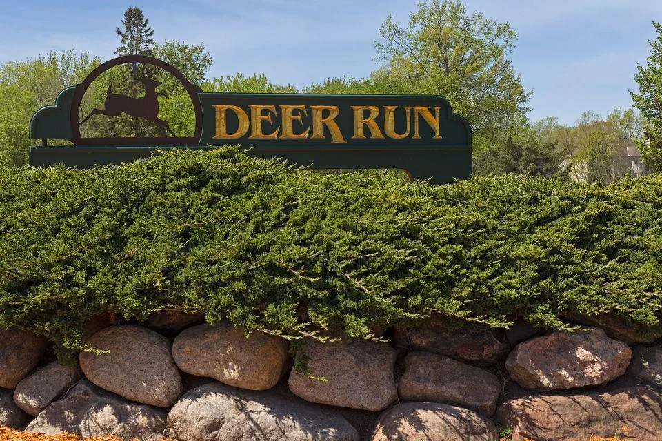 One of several nearby golf courses
