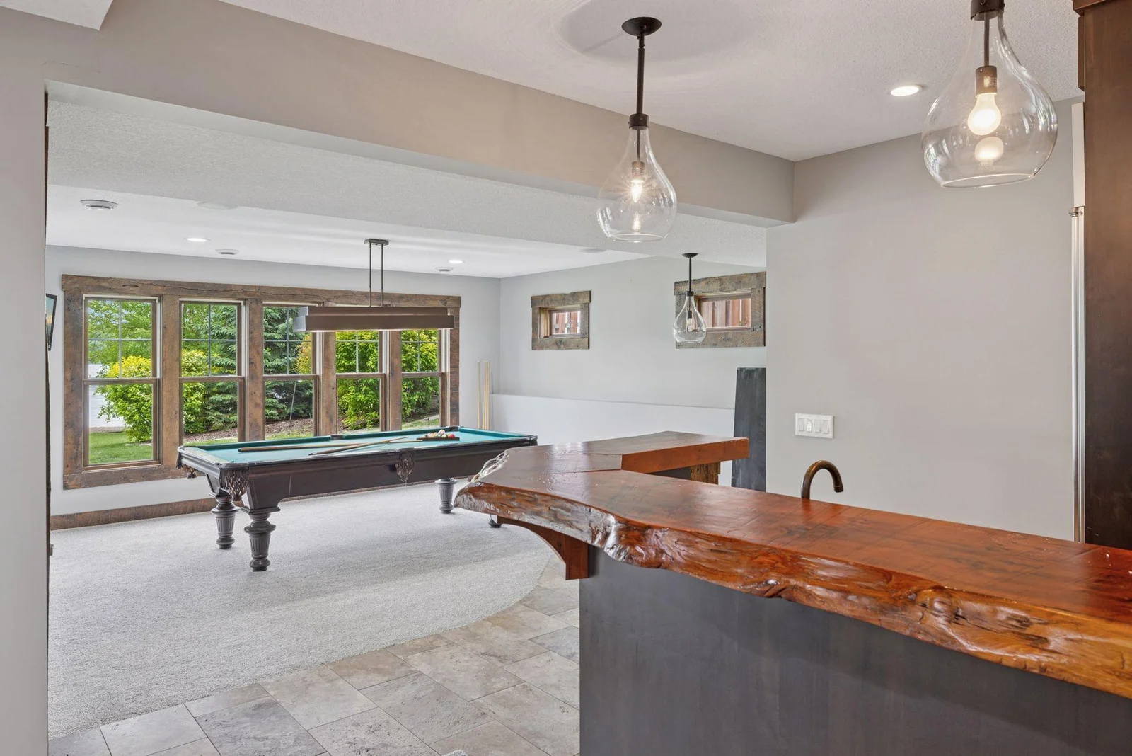 The designer touches extend throughout the entire home.