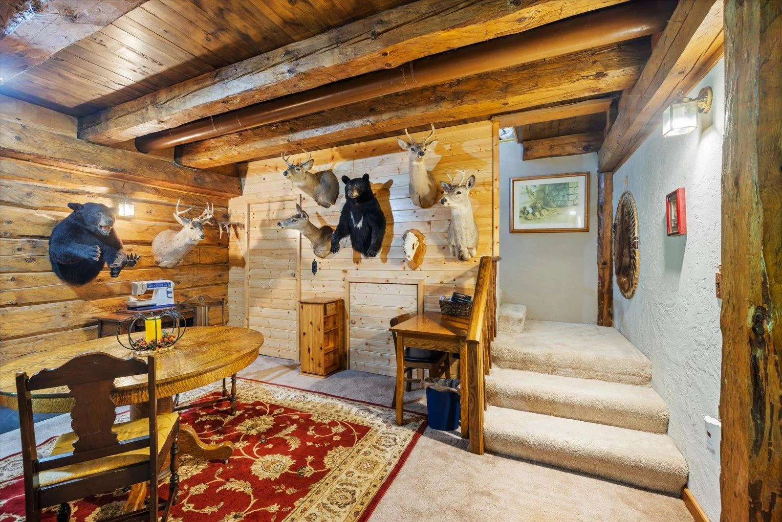 Lower level family room