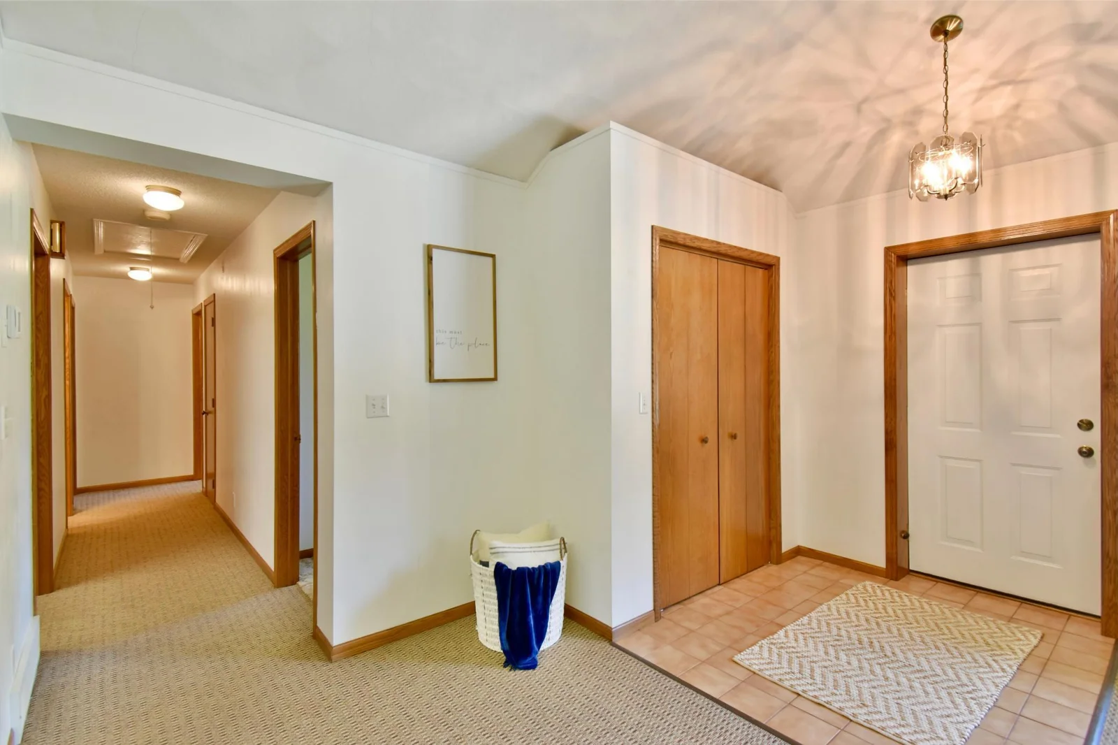 Bedroom hallway
