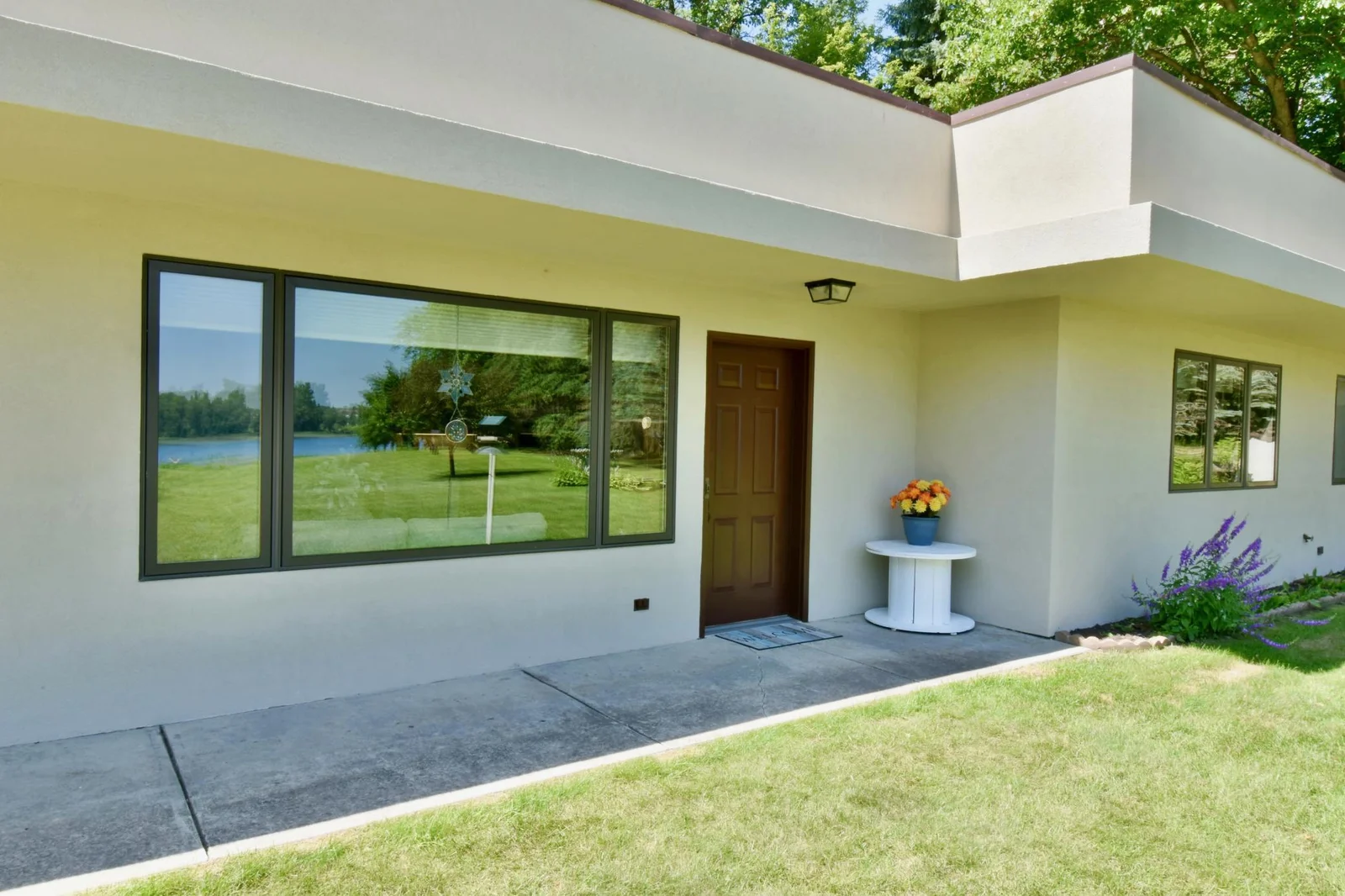 New stucco