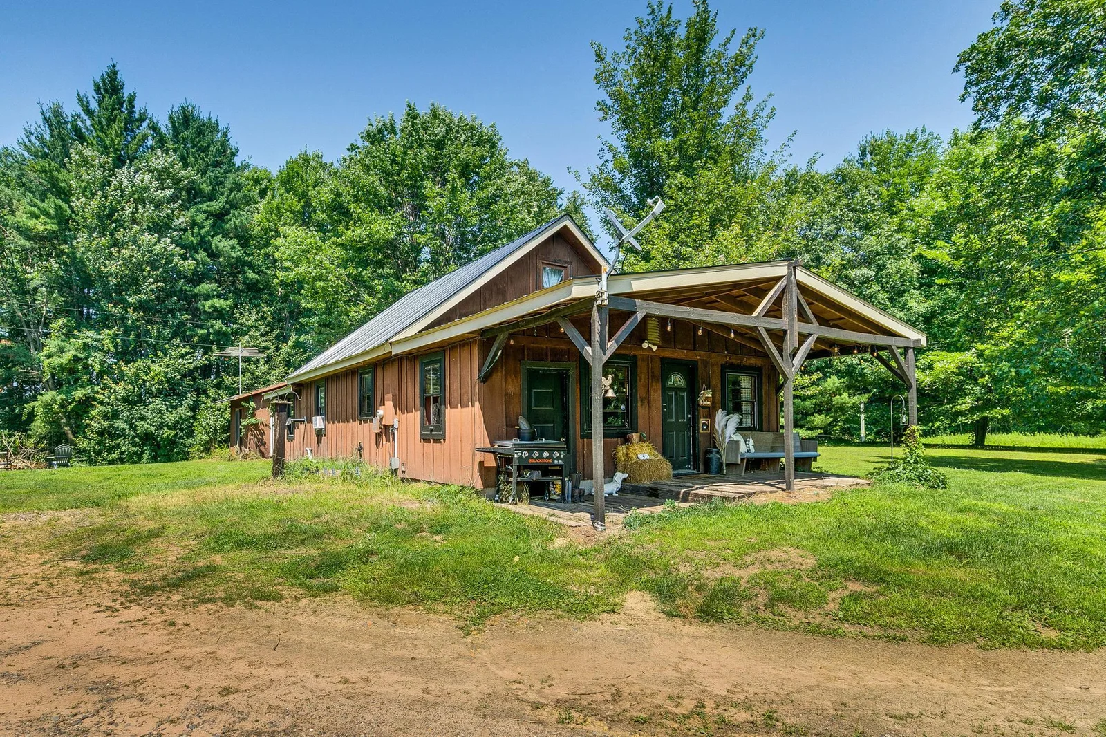 Charming one and half story farm house.