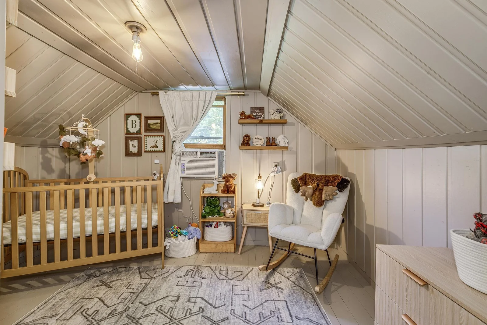 Nursery connected to upstairs bedroom