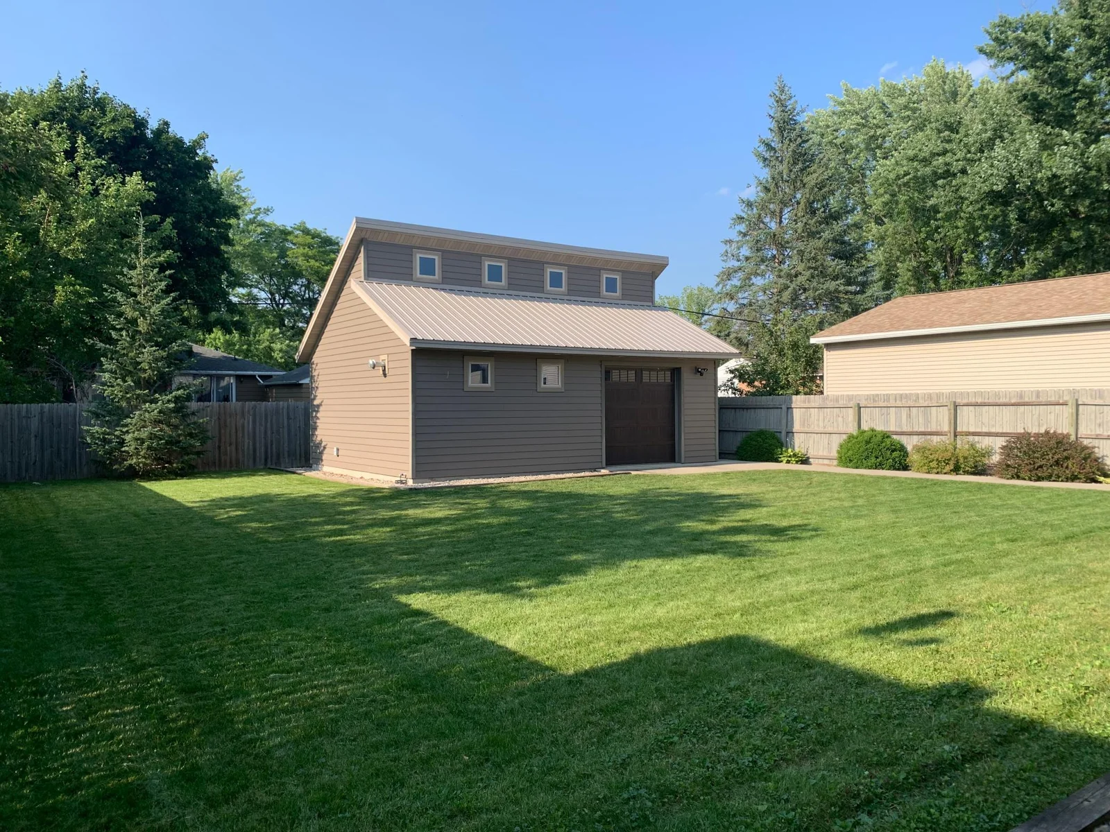 Backyard and Shed