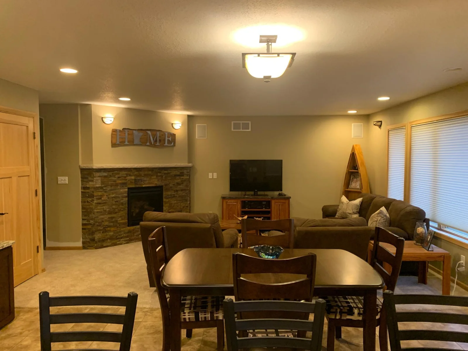 Dining Into Living Room