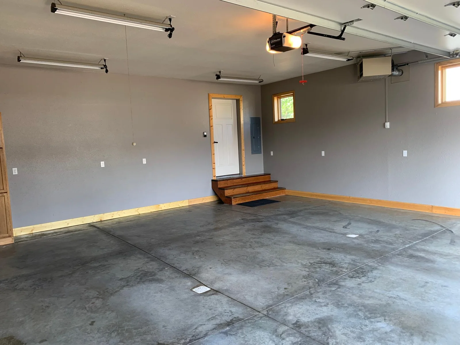 Heated Attached Garage Interior